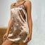 Nuisette en Satin Floral