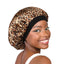 Bonnet à fleurs en Satin pour femme