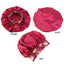 Bonnet en Satin extra large avec motis