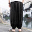 Pantalon en Satin homme noir
