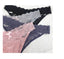 Culotte en Satin sensuelle à détails dentelle