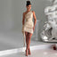 Robe en Satin Asymétrique