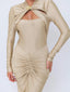 Robe en Satin Moulante