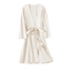 Robe de chambre en Satin Doux pour Femme