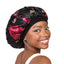 Bonnet à fleurs en Satin pour femme