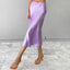 Jupe longue en Satin