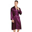 Robe de chambre large en Satin pour homme style Kimono