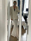 Jupe longue en Satin taille haute