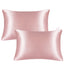 Taie d’oreiller en Satin de Soie ultra doux