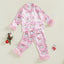 Pyjama Satin pour Enfant à Fourrure