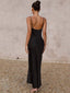 Robe longue en Satin demoiselle d'honneur