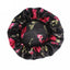 Bonnet à fleurs en Satin pour femme