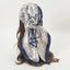 Foulard en Satin soyeux mandarine lune