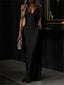 Robe en Satin nœuds et bretelles