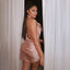 Robe en Satin Courte