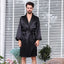Kimono en Satin pour homme motif dragon
