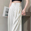 Pantalon Large en Satin Jacquard