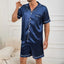 Pyjama Court en Satin Homme