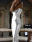 Robe Longue en Satin