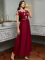 Robe en Satin ornée