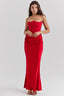 Robe en Satin Corset