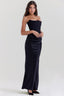 Robe en Satin Corset