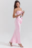 Robe en Satin Corset