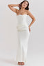 Robe en Satin Corset